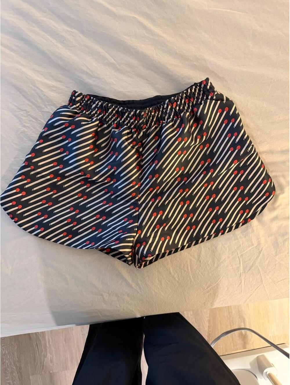 Stella McCartney matches print shorts